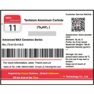 Superfine Tantalum aluminum carbide MAX Ta4AlC3 Powder